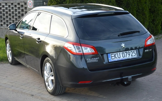 Peugeot 508 cena 30900 przebieg: 279000, rok produkcji 2012 z Kutno małe 379